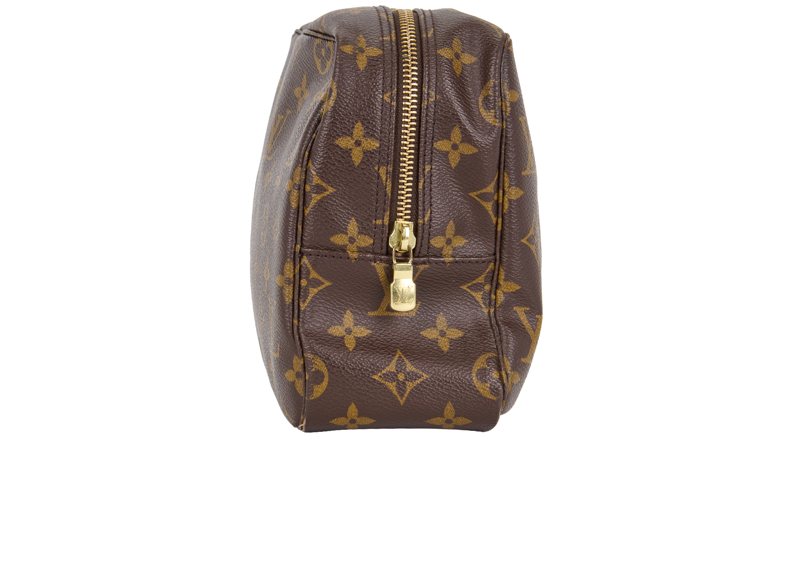 Louis Vuitton Trousse Toilette, &pound;350, Accessories, Brown, Canvas, Side view